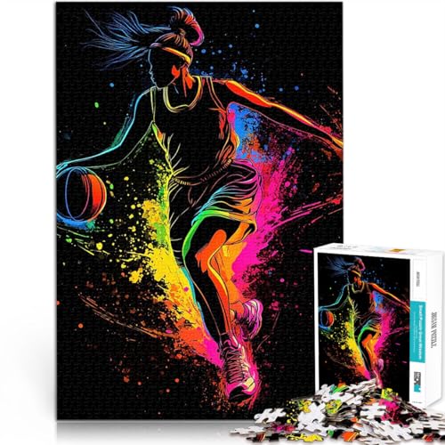 Basketballspieler-Silhouette 1000-teiliges Puzzle für Teenager Denkspiel Jedes Stück ist einzigartig – Anspruchsvolles Familienspiel 38x26cm Basketballspieler-Silhouette 1000-teiliges Puzzle für Teenager Denkspiel Jedes Stück ist einzigartig – Anspruchsvolles Familienspiel 38x26cm von SYUNFEI