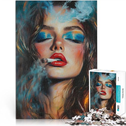 Beauty Portrait Puzzle für Erwachsene mit 2000 Teilen Herausfordernd Schwierig mit vollständig ineinander greifenden, zufällig geformten Teilen 70x100cm Beauty Portrait Puzzle für Erwachsene mit 2000 Teilen Herausfordernd Schwierig mit vollständig ineinander greifenden, zufällig geformten Teilen 70x100cm von SYUNFEI