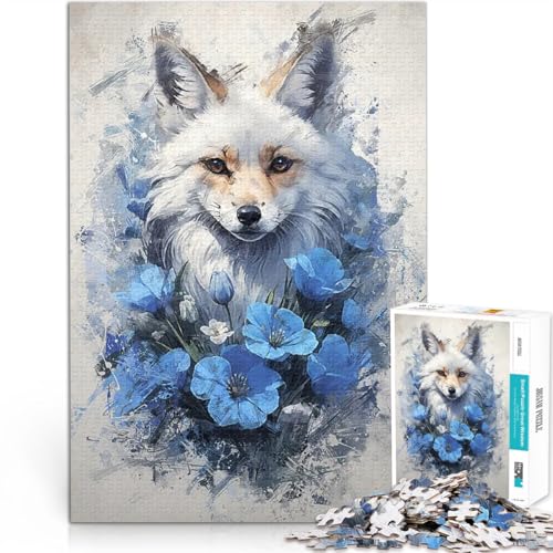 Blauer Fuchs 2000-teiliges Puzzle für Teenager Geschenke zum Suchbegriff: Herausfordernde Spiele Für Paare geeignet 70x100cm Blauer Fuchs 2000-teiliges Puzzle für Teenager Geschenke zum Suchbegriff: Herausfordernde Spiele Für Paare geeignet 70x100cm von SYUNFEI