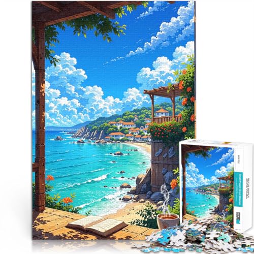 Blick auf das Küstendorf 2000-Teile-Puzzle für Erwachsene Spielzeug für die ganze Familie eignet ganze Familie 70x100cm Blick auf das Küstendorf 2000-Teile-Puzzle für Erwachsene Spielzeug für die ganze Familie eignet ganze Familie 70x100cm von SYUNFEI