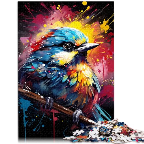 Puzzle Erwachsene, 1000 Teile, Bluebird-Puzzle-Spielzeug zum Selbermachen, hilft dem Gehirn, süchtig machendes Spielzeug zu trainieren und Geduld zu fördern, 14,96 Zoll x 20,47 Zoll von SYUNFEI