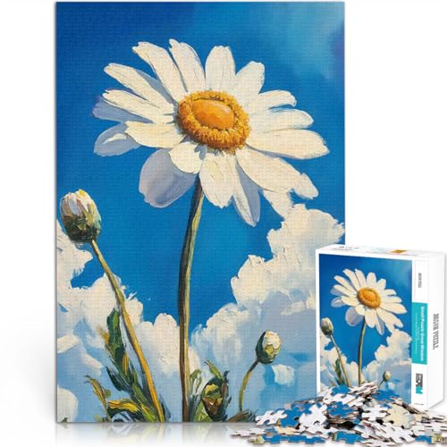 Blüte in Gänseblümchen 1000-teiliges Puzzle für Teenager Pädagogisches Spielzeug zum Stressabbau Verbessern Sie das Gedächtnis 38x26cm Blüte in Gänseblümchen 1000-teiliges Puzzle für Teenager Pädagogisches Spielzeug zum Stressabbau Verbessern Sie das Gedächtnis 38x26cm von SYUNFEI