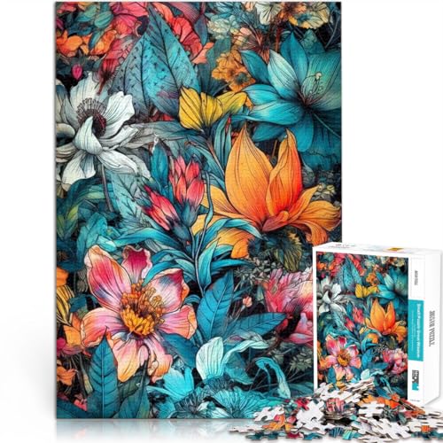 Blumen Naturkunst 1000-teiliges Puzzle für Erwachsene Spielzeug für die ganze Familie Wanddekoration Einzigartige Geburtstags 38x26cm Blumen Naturkunst 1000-teiliges Puzzle für Erwachsene Spielzeug für die ganze Familie Wanddekoration Einzigartige Geburtstags 38x26cm von SYUNFEI