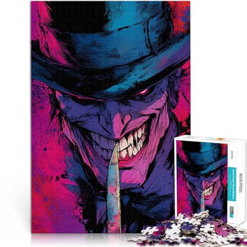 Böser Mörder 1000-teilige Puzzles für Teenager Helfen Sie dem Gehirn, süchtig machende Spielzeuge zu trainieren, um Geduld zu entwickeln tolles Geschenk 38x26cm Böser Mörder 1000-teilige Puzzles für Teenager Helfen Sie dem Gehirn, süchtig machende Spielzeuge zu trainieren, um Geduld zu entwickeln tolles Geschenk 38x26cm von SYUNFEI