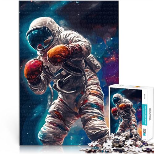 Boxen Astronaut Planeten Teenager-Puzzles 2000 Teile Handgeschwindigkeitswettbewerb mit vollständig ineinander greifenden, zufällig geformten Teilen 70x100cm Boxen Astronaut Planeten Teenager-Puzzles 2000 Teile Handgeschwindigkeitswettbewerb mit vollständig ineinander greifenden, zufällig geformten Teilen 70x100cm von SYUNFEI