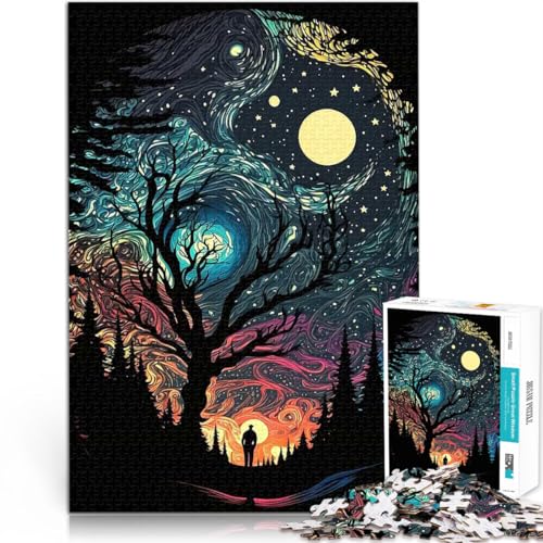 Bunte Galaxie 3 Teenager-Puzzle 2000 Teile Gehirnintelligenz-Herausforderung süchtig machendes Spielzeug Für Paare geeignet 70x100cm Bunte Galaxie 3 Teenager-Puzzle 2000 Teile Gehirnintelligenz-Herausforderung süchtig machendes Spielzeug Für Paare geeignet 70x100cm von SYUNFEI