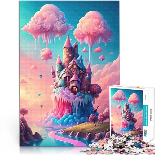 Candyland fürs Kinderzimmer Puzzle für Teenager 1000 Teile Spielzeug Lernspiele Stressabbau Tolle Geschenke und Spielzeuge 38x26cm von SYUNFEI
