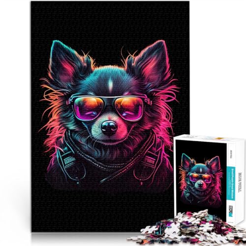 Chihuahua 2000-teiliges Puzzle für Teenager Gehirnintelligenz-Herausforderung süchtig machendes Spielzeug Geschenkideen 70x100cm Chihuahua 2000-teiliges Puzzle für Teenager Gehirnintelligenz-Herausforderung süchtig machendes Spielzeug Geschenkideen 70x100cm von SYUNFEI