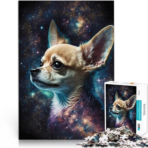 Chihuahua-Hund Puzzle 2000 Teile für Erwachsene Dekomprimierendes intellektuelles Lernspielzeug Tolle Geschenke und Spielzeuge 70x100cm von SYUNFEI