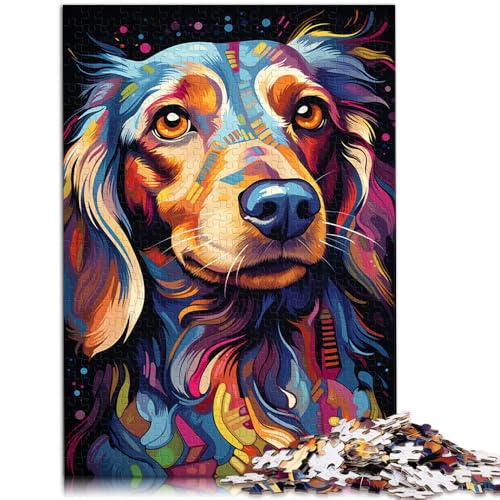 1000-teiliges Puzzle für Erwachsene, Dackel-Quizspiel, jedes Teil ist einzigartig – anspruchsvolles Familienspiel, 50 x 75 cm, für Jugendliche ab 14 Jahren 1000-teiliges Puzzle für Erwachsene, Dackel-Quizspiel, jedes Teil ist einzigartig – anspruchsvolles Familienspiel, 50 x 75 cm, für Jugendliche ab 14 Jahren von SYUNFEI