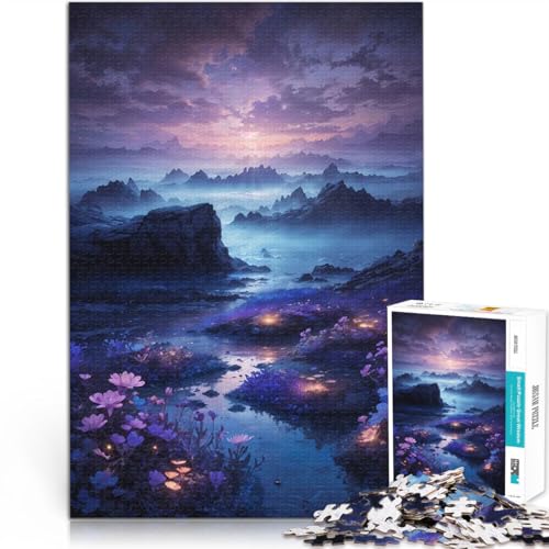 Dämmerungsblüten 1000-teiliges Teenager-Puzzle Gehirnintelligenz-Herausforderung süchtig machendes Spielzeug Heimdekoration 38x26cm Dämmerungsblüten 1000-teiliges Teenager-Puzzle Gehirnintelligenz-Herausforderung süchtig machendes Spielzeug Heimdekoration 38x26cm von SYUNFEI