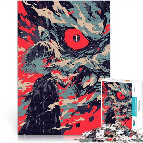 Dämon Puzzle 2000 Teile für Erwachsene Gehirnintelligenz-Herausforderung süchtig machendes Spielzeug Wanddekoration 70x100cm von SYUNFEI