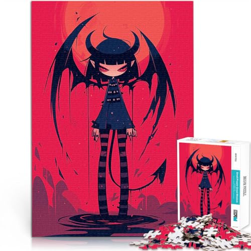 Dämon Puzzle 2000 Teile für Jugendliche Gehirnintelligenz-Herausforderung süchtig machendes Spielzeug für Heimdekoration 70x100cm von SYUNFEI