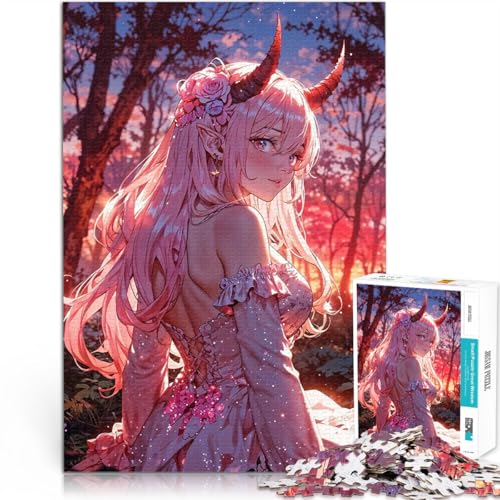 Dämonische Schönheit 1000-teiliges Puzzle für Erwachsene Anspruchsvolles Spiel und Familienspaß mit passendem Poster und Quizblatt 38x26cm Dämonische Schönheit 1000-teiliges Puzzle für Erwachsene Anspruchsvolles Spiel und Familienspaß mit passendem Poster und Quizblatt 38x26cm von SYUNFEI
