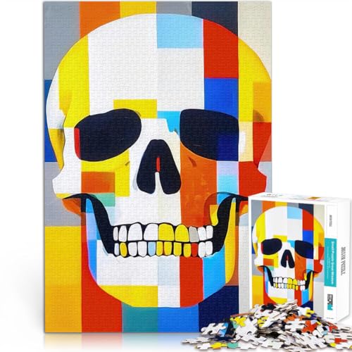 De Stijl Totenkopf Zwei 1000 Teenager-Teile-Puzzle Trainieren Sie Ihr Gehirn und Ihre Hände Lernspiel für Geburtstag, Weihnachten 38x26cm De Stijl Totenkopf Zwei 1000 Teenager-Teile-Puzzle Trainieren Sie Ihr Gehirn und Ihre Hände Lernspiel für Geburtstag, Weihnachten 38x26cm von SYUNFEI