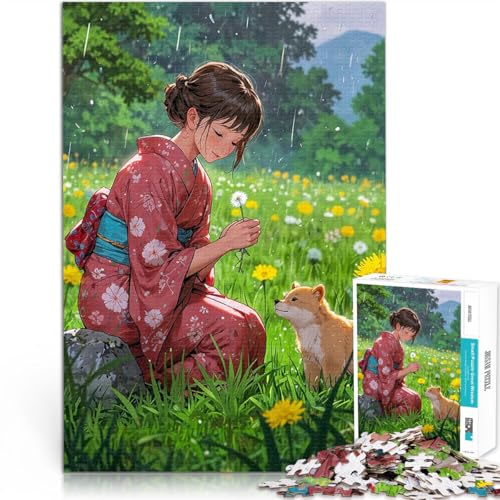 Der Löwenzahn 1000-Teile-Puzzle für Teenager Gehirnintelligenz-Herausforderung süchtig machendes Spielzeug Geschenkideen 38x26cm von SYUNFEI