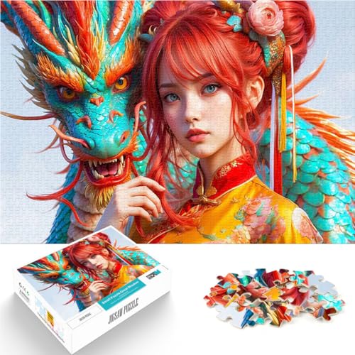 Drachenharmonie 2000-teiliges Puzzle für Teenager Geschenke zum Suchbegriff: Herausfordernde Spiele Geschenkideen 70x100cm Drachenharmonie 2000-teiliges Puzzle für Teenager Geschenke zum Suchbegriff: Herausfordernde Spiele Geschenkideen 70x100cm von SYUNFEI