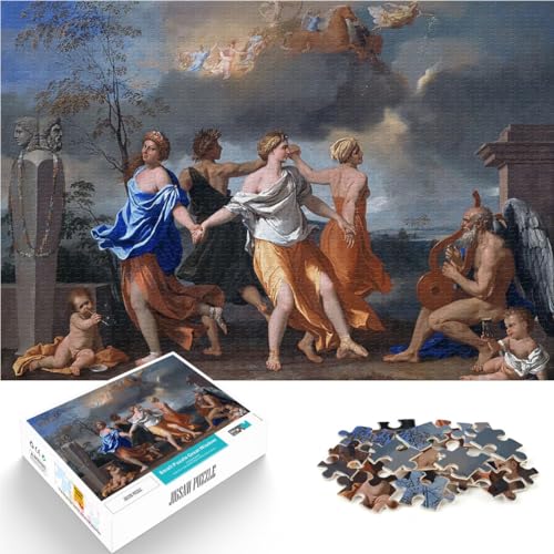EIN Tanz Puzzle für Teenager 2000 Teile Gehirnintelligenz-Herausforderung süchtig machendes Spielzeug Wanddekoration 70x100cm von SYUNFEI