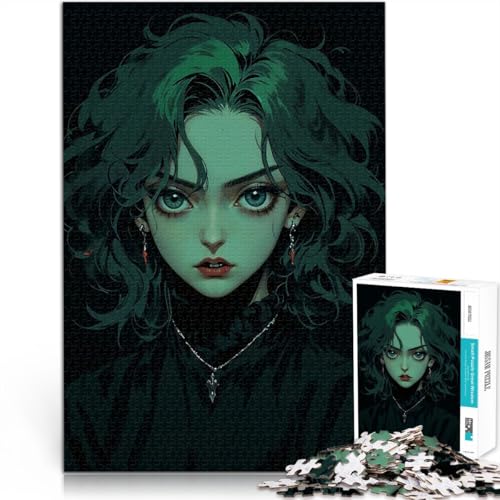 EIN Vampirhunger 1000-teiliges Puzzle für Teenager Geschenke zum Suchbegriff: Herausfordernde Spiele Heimdekoration 38x26cm von SYUNFEI
