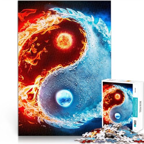 Elementare Harmonie 2000-teilige Puzzles für Teenager Spielzeug Lernspiele Stressabbau einzigartiges Herausforderungsspiel 70x100cm von SYUNFEI