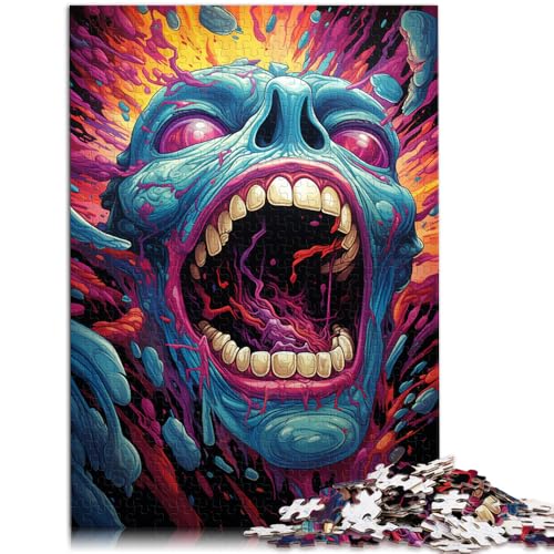 Puzzle für Erwachsene, 1000 Teile, buntes Monster, unmögliches Puzzle, schwierig zu vervollständigen, Aber lustig und humorvoll,38x52cm Puzzle für Erwachsene, 1000 Teile, buntes Monster, unmögliches Puzzle, schwierig zu vervollständigen, Aber lustig und humorvoll,38x52cm von SYUNFEI