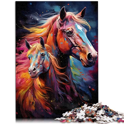 Puzzle 2000 Teile für Erwachsene, Galaxie-Pferd, Lernspielzeug, Stressabbau, Urlaub zu Hause, Zeitvertreib, 70 x 100 cm, für 14-Jährige Puzzle 2000 Teile für Erwachsene, Galaxie-Pferd, Lernspielzeug, Stressabbau, Urlaub zu Hause, Zeitvertreib, 70 x 100 cm, für 14-Jährige von SYUNFEI
