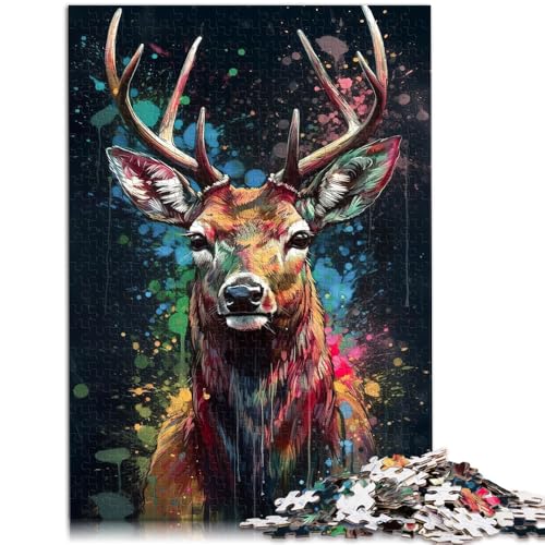 Puzzle mit 2000 Teilen für Erwachsene. Lustige Spiele zum Malen von Hirschen für die ganze Familie ganze Familie. 27,56 x 39,37 Zoll. Puzzle mit 2000 Teilen für Erwachsene. Lustige Spiele zum Malen von Hirschen für die ganze Familie ganze Familie. 27,56 x 39,37 Zoll. von SYUNFEI