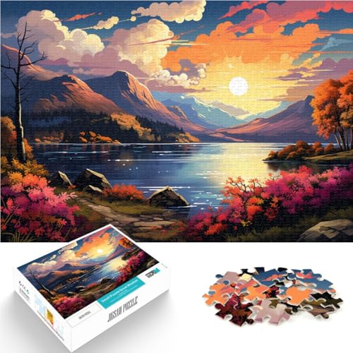 Puzzle 2000 Teile für Erwachsene, Landschaftsmalerei, Lernspielzeug, einzigartiges Herausforderungsspiel, 70 x 100 cm, für Jugendliche ab 14 Jahren von SYUNFEI
