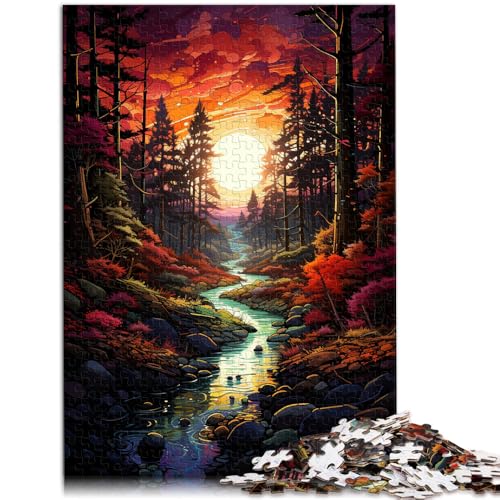 2000-teiliges Puzzle für Erwachsene, Wald-Quizspiel, 27,56 x 39,37 Zoll, Familienspiel, Stressabbau, schwieriges Herausforderungspuzzle von SYUNFEI