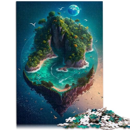 Puzzle für Erwachsene, 2000 Teile, Schöne Insel, Entspannungsspiele, Stressabbau, Urlaub zu Hause, Zeit totschlagen, 70 x 100 cm, für Teenager ab 14 Jahren von SYUNFEI