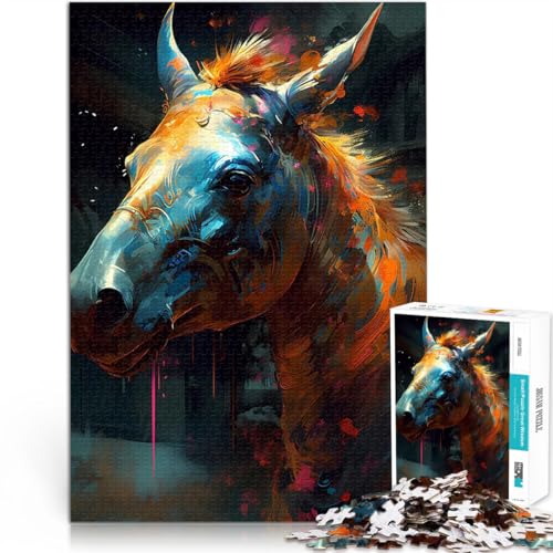 Esel Fantasiewelt 2000-teiliges Teenager-Puzzle Dekomprimierendes intellektuelles Lernspielzeug Eltern-Kind-Interaktion 70x100cm von SYUNFEI