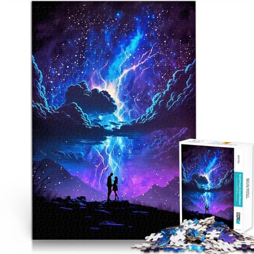 Fantasie Donner Landschaft Puzzle 1000 Teile für Jugendliche Quizspiel Wanddekoration Einzigartige Geburtstags 38x26cm Fantasie Donner Landschaft Puzzle 1000 Teile für Jugendliche Quizspiel Wanddekoration Einzigartige Geburtstags 38x26cm von SYUNFEI