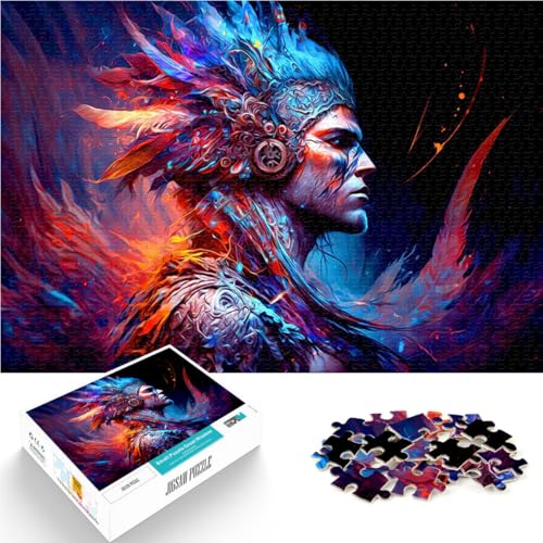 Fantasie-Mädchengesicht 1000-teilige Puzzles für Teenager Anspruchsvolles Spiel und Familienspaß Geburtstagsgeschenke 38x26cm von SYUNFEI