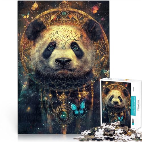 Fantasie-Magie-Panda 2000-Teile-Puzzle für Teenager Pädagogisches Spielzeug zum Stressabbau Tolles Geschenk für Spiele 70x100cm von SYUNFEI