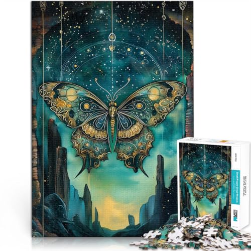 Fantasie-Schmetterlingstotem 2000-Teile-Puzzle für Teenager Quizspiel Wanddekoration Einzigartige Geburtstags 70x100cm von SYUNFEI