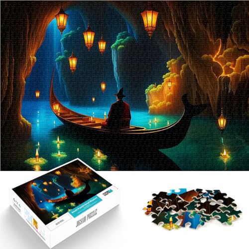 Fantasiehöhle 1000-teilige Puzzles für Erwachsene Geschenke zum Suchbegriff: Herausfordernde Spiele EIN Kunstwerk 38x26cm von SYUNFEI