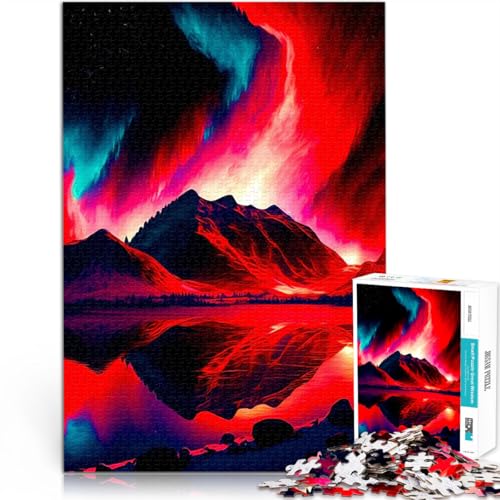 Fantasielandschaft 1000-teiliges Puzzle für Teenager Geschenke zum Suchbegriff: Herausfordernde Spiele Perfekte Dekoration 38x26cm von SYUNFEI