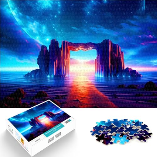 Fantasielandschaft 2000-teilige Puzzles für Teenager Anspruchsvolles Spiel und Familienspaß Heimdekoration Spielzeug 70x100cm Fantasielandschaft 2000-teilige Puzzles für Teenager Anspruchsvolles Spiel und Familienspaß Heimdekoration Spielzeug 70x100cm von SYUNFEI