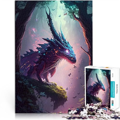 Fantastischer Drache 1000-teilige Puzzles für Teenager Anspruchsvolles Spiel und Familienspaß Geburtstagsgeschenke 38x26cm Fantastischer Drache 1000-teilige Puzzles für Teenager Anspruchsvolles Spiel und Familienspaß Geburtstagsgeschenke 38x26cm von SYUNFEI