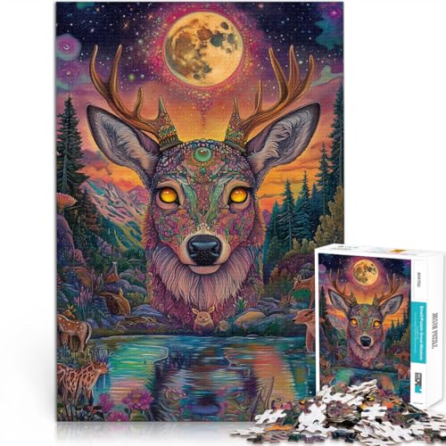 Farbe Fantasie Hirsch 2000-teiliges Puzzle für Erwachsene Spielzeug-Intellektuelles Spiel denn eignet ganze Familie 70x100cm Farbe Fantasie Hirsch 2000-teiliges Puzzle für Erwachsene Spielzeug-Intellektuelles Spiel denn eignet ganze Familie 70x100cm von SYUNFEI