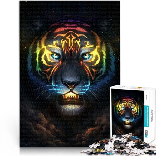 Farbseele 1000-teiliges Puzzle für Teenager Gehirnintelligenz-Herausforderung süchtig machendes Spielzeug Geschenkideen 38x26cm Farbseele 1000-teiliges Puzzle für Teenager Gehirnintelligenz-Herausforderung süchtig machendes Spielzeug Geschenkideen 38x26cm von SYUNFEI