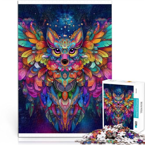 Farbwolf 1000-teilige Puzzles für Teenager Gehirnintelligenz-Herausforderung süchtig machendes Spielzeug Geburtstagsgeschenk 38x26cm Farbwolf 1000-teilige Puzzles für Teenager Gehirnintelligenz-Herausforderung süchtig machendes Spielzeug Geburtstagsgeschenk 38x26cm von SYUNFEI