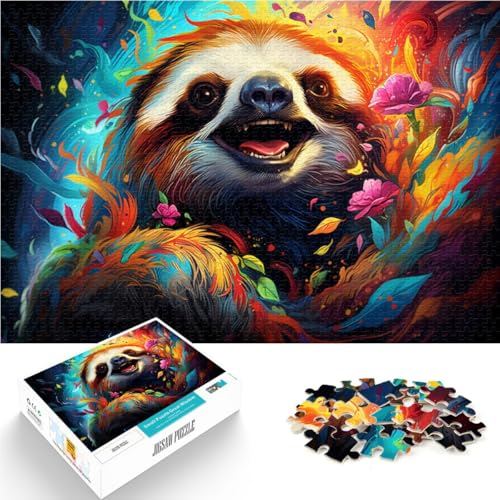 Faultier-Puzzle für Erwachsene, 2000 Teile, 27.56 in x39.37 in, Graukarten-Puzzles für Erwachsene und Kinder ab 14 Jahren, Puzzle für Familienspaß und Spieleabende Faultier-Puzzle für Erwachsene, 2000 Teile, 27.56 in x39.37 in, Graukarten-Puzzles für Erwachsene und Kinder ab 14 Jahren, Puzzle für Familienspaß und Spieleabende von SYUNFEI