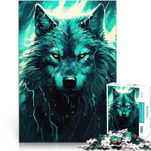Fenrir, der nordische Wolf 2000-teiliges Teenager-Puzzle Lernspielzeug für die ganze Familie Eltern-Kind-Interaktion 70x100cm von SYUNFEI