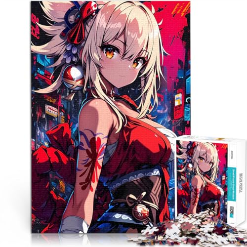 Feuerwerk-Anime-Mädchen im roten Kimono 2000-teilige Puzzles für Erwachsene Herausforderndes Spiel Kunstwerk Geschenk 70x100cm Feuerwerk-Anime-Mädchen im roten Kimono 2000-teilige Puzzles für Erwachsene Herausforderndes Spiel Kunstwerk Geschenk 70x100cm von SYUNFEI