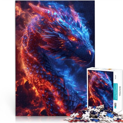 Feuriger Blauer Drache 2000-teiliges Puzzle für Teenager Anspruchsvolles Spiel und Familienspaß Tolles Geschenk für Spiele 70x100cm Feuriger Blauer Drache 2000-teiliges Puzzle für Teenager Anspruchsvolles Spiel und Familienspaß Tolles Geschenk für Spiele 70x100cm von SYUNFEI