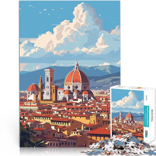 Florenz, Italien Puzzle für Erwachsene 2000 Teile Familienspiel zum Stressabbau, schwierige Herausforderung Lustiges Geschenk 70x100cm Florenz, Italien Puzzle für Erwachsene 2000 Teile Familienspiel zum Stressabbau, schwierige Herausforderung Lustiges Geschenk 70x100cm von SYUNFEI