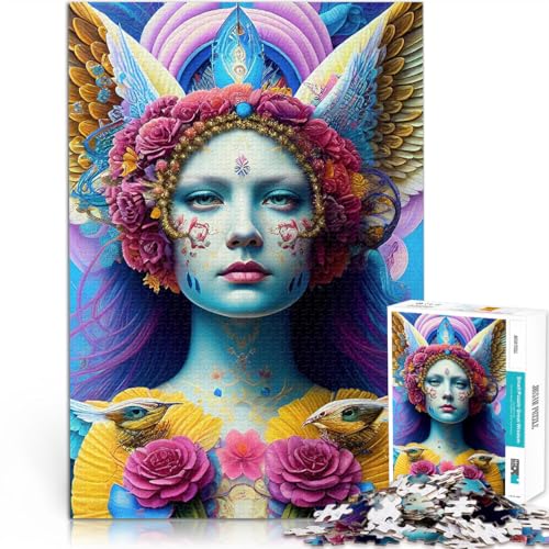 Flygirl 1000-teiliges Teenager-Puzzle Gehirnintelligenz-Herausforderung süchtig machendes Spielzeug Geburtstagsgeschenk 38x26cm Flygirl 1000-teiliges Teenager-Puzzle Gehirnintelligenz-Herausforderung süchtig machendes Spielzeug Geburtstagsgeschenk 38x26cm von SYUNFEI