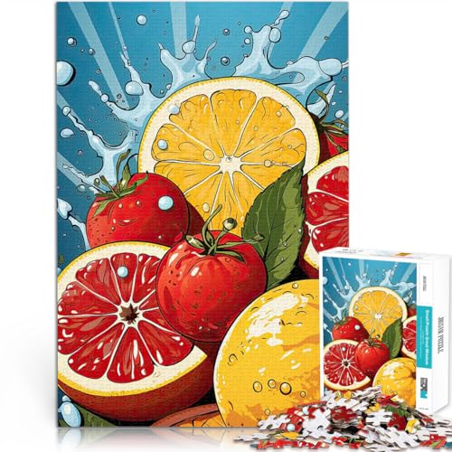 Fruchtspritzer Puzzle für Erwachsene mit 2000 Teilen Spielzeug-Intellektuelles Spiel Jedes Stück ist einzigartig – Anspruchsvolles Familienspiel 70x100cm Fruchtspritzer Puzzle für Erwachsene mit 2000 Teilen Spielzeug-Intellektuelles Spiel Jedes Stück ist einzigartig – Anspruchsvolles Familienspiel 70x100cm von SYUNFEI