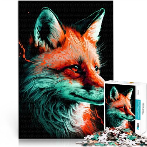 Fuchs 2000-teiliges Puzzle für Teenager Gehirnintelligenz-Herausforderung süchtig machendes Spielzeug Kunstwerk Geschenk 70x100cm Fuchs 2000-teiliges Puzzle für Teenager Gehirnintelligenz-Herausforderung süchtig machendes Spielzeug Kunstwerk Geschenk 70x100cm von SYUNFEI